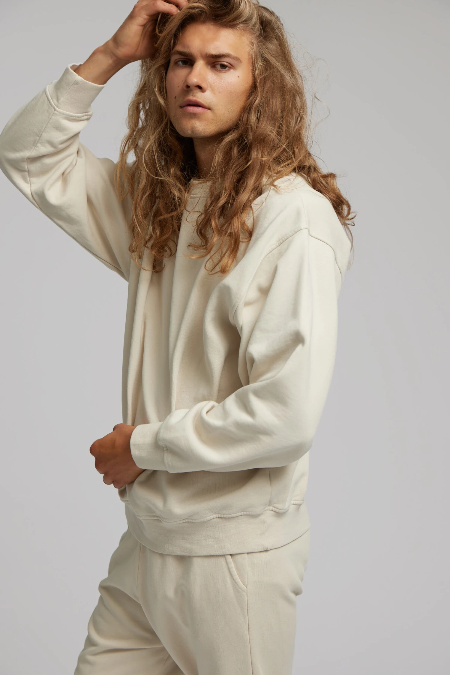 Colorful Standard Organic Sweatpants - Pine Green 3 Colorful Standard Organic Sweatpants - Pine Green - Image 3