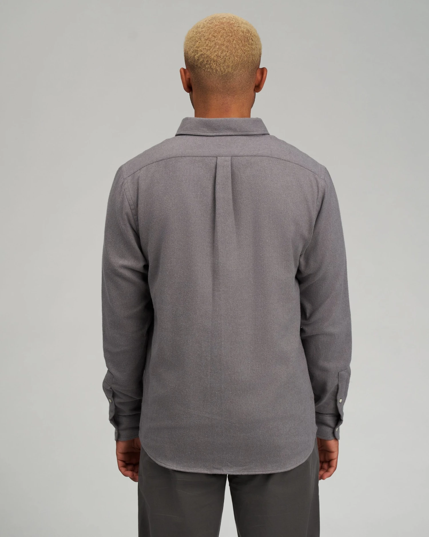 Colorful Standard Organic Flannel Shirt - Sandstone Orange 5 Colorful Standard Organic Flannel Shirt - Sandstone Orange - Image 5