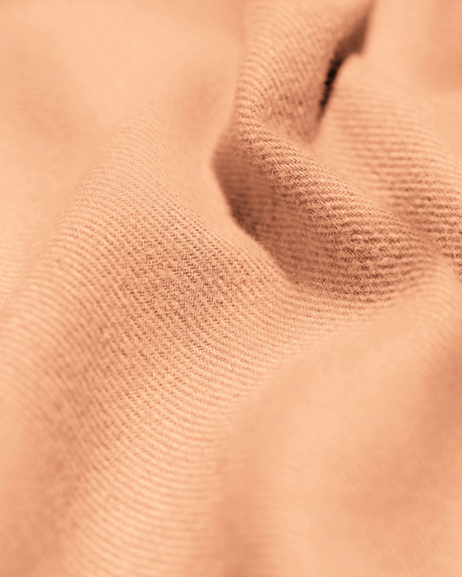 Colorful Standard Organic Flannel Shirt - Sandstone Orange 6 Colorful Standard Organic Flannel Shirt - Sandstone Orange - Image 6