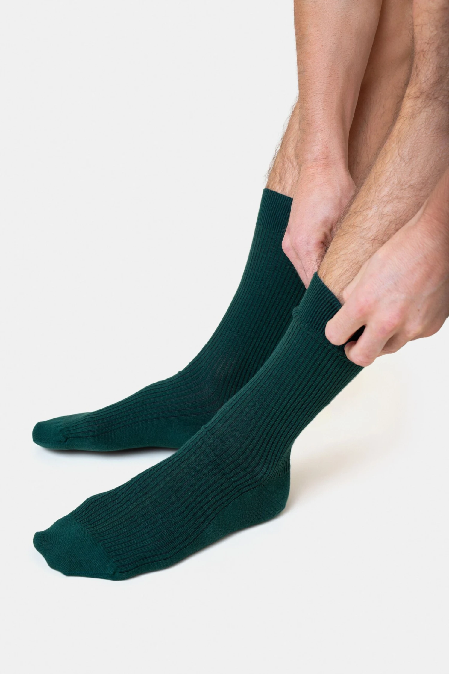 Colorful Standard Merino Wool Blend Sock - Polar Blue 2 Colorful Standard Merino Wool Blend Sock - Polar Blue - Image 2