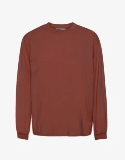 Colorful Standard Oversized Organic LS T-shirt - Cinnamon Brown