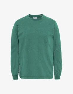 Colorful Standard Oversized Organic LS T-shirt - Pine Green