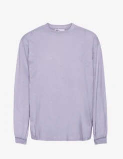 Colorful Standard Oversized Organic LS T-shirt - Purple Jade