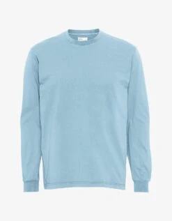 Colorful Standard Oversized Organic LS T-shirt - Seaside Blue
