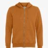 Colorful Standard Classic Organic Zip Hood - Ginger Brown