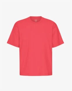 Colorful Standard Oversized Organic T-Shirt - Red Tangerine