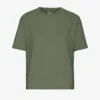 Colorful Standard Organic Boxy Crop Tee - Dusty Olive