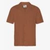 Colorful Standard Linen Short Sleeved Shirt - Ginger Brown