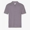 Colorful Standard Linen Short Sleeved Shirt - Purple Haze