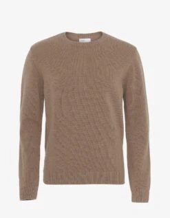 Colorful Standard Classic Merino Wool Crew - Warm Taupe