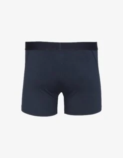 Colorful Standard Classic Organic Boxer Briefs - Navy Blue -Colorful Wear Shop Classic Organic Boxer Briefs Underwear CS7001 Navy Blue 3