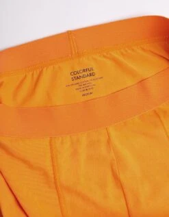 Colorful Standard Classic Organic Boxer Briefs - Sunny Orange -Colorful Wear Shop Classic Organic Boxer Briefs Underwear CS7001 Sunny Orange 4