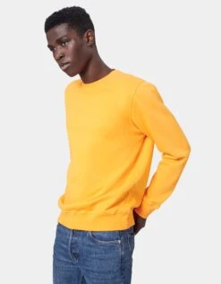 Colorful Standard Classic Organic Crew - Dark Amber -Colorful Wear Shop Classic Organic Crew Crewneck CS1005 Dark Amber 2