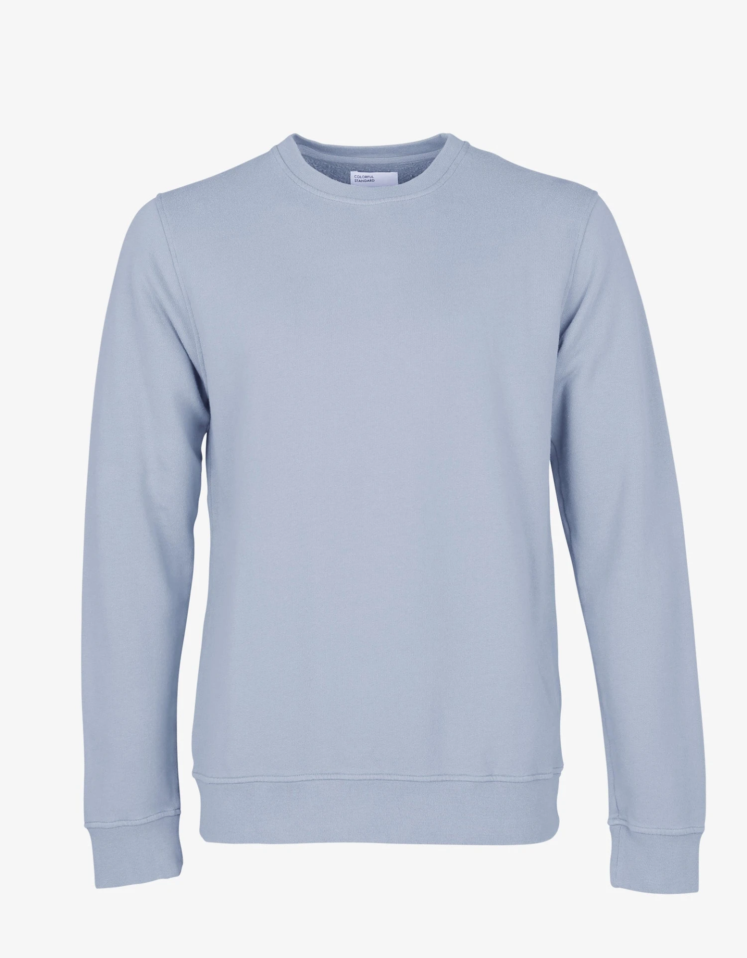 Colorful Standard Classic Organic Crew - Powder Blue 1 Colorful Standard Classic Organic Crew - Powder Blue
