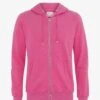 Colorful Standard Classic Organic Zip Hood - Bubblegum Pink