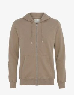 Colorful Standard Classic Organic Zip Hood - Desert Khaki