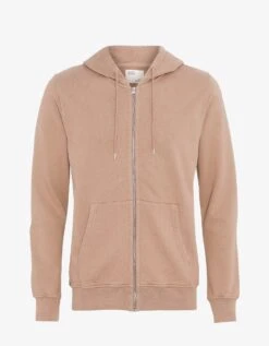 Colorful Standard Classic Organic Zip Hood - Honey Beige