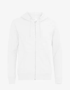 Colorful Standard Classic Organic Zip Hood - Optical White