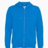 Colorful Standard Classic Organic Zip Hood - Pacific Blue