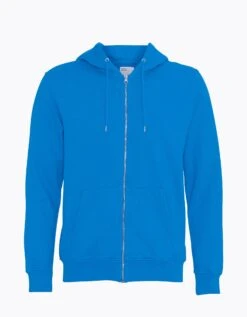 Colorful Standard Classic Organic Zip Hood - Pacific Blue