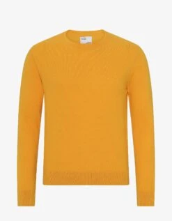 Colorful Standard Light Merino Wool Crew - Burned Yellow