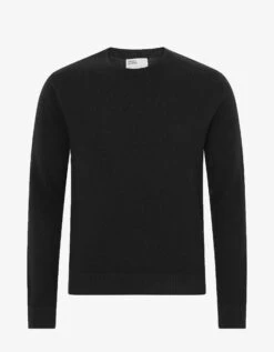 Colorful Standard Light Merino Wool Crew - Deep Black