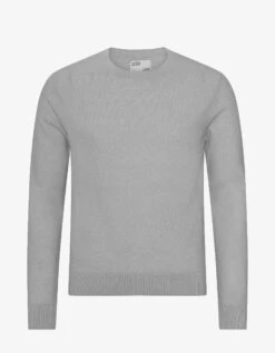 Colorful Standard Light Merino Wool Crew - Heather Grey