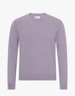 Colorful Standard Light Merino Wool Crew - Purple Haze