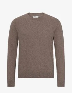Colorful Standard Light Merino Wool Crew - Warm Taupe