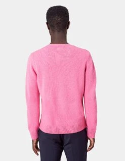 Colorful Standard Classic Merino Wool Crew - Bubblegum Pink -Colorful Wear Shop Merino Wool Crew Merino Crewneck CS5083 Bubblegum Pink 3