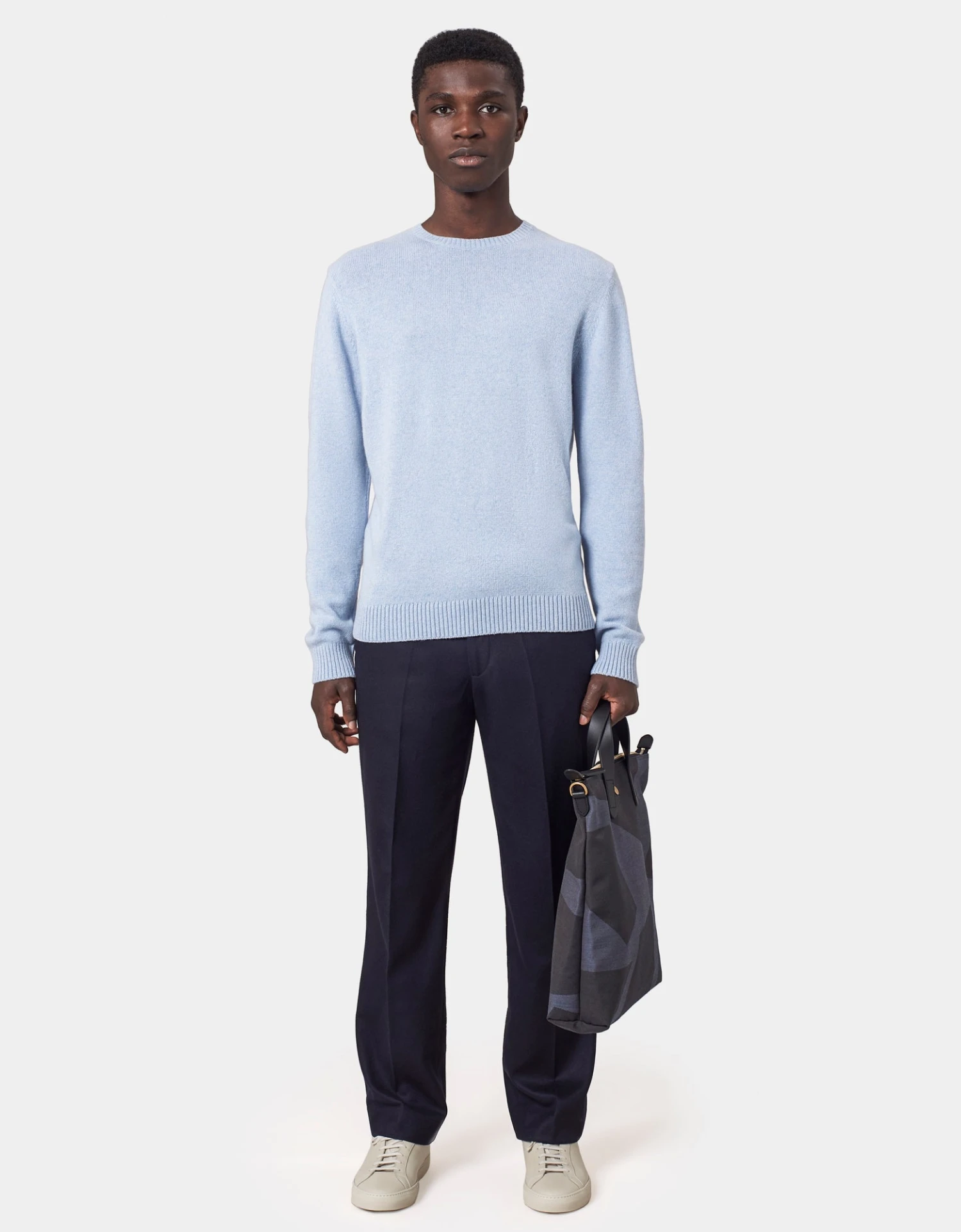 Colorful Standard Classic Merino Wool Crew - Purple Haze 3 Colorful Standard Classic Merino Wool Crew - Purple Haze - Image 3