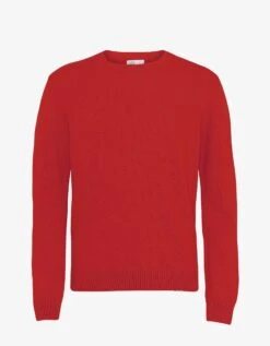 Colorful Standard Classic Merino Wool Crew - Scarlet Red