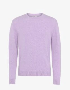 Colorful Standard Classic Merino Wool Crew - Soft Lavender