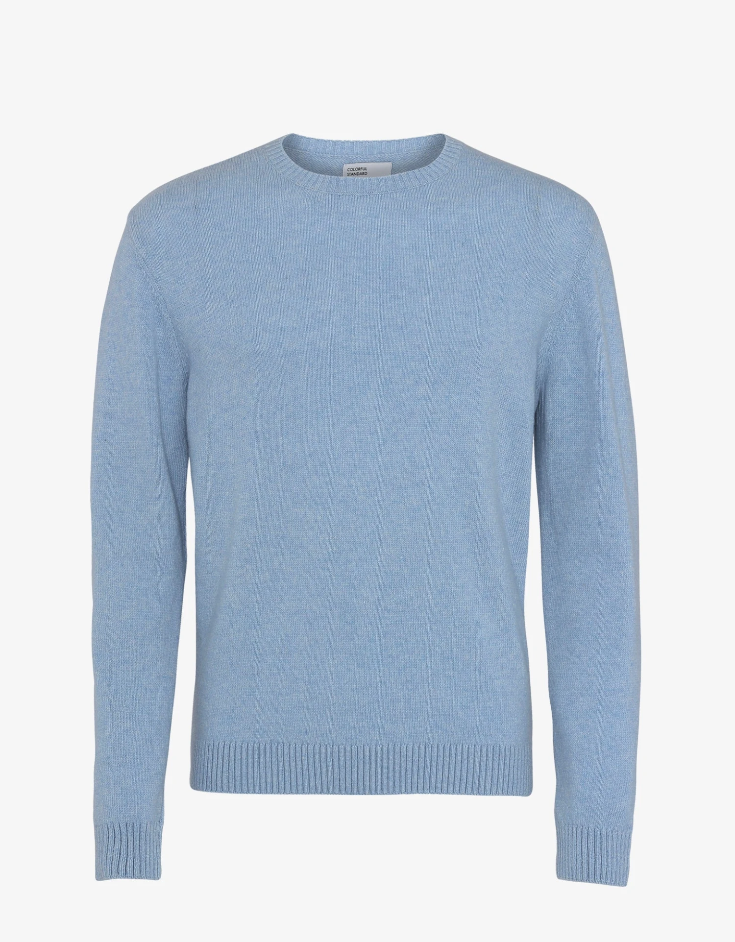 Colorful Standard Classic Merino Wool Crew - Stone Blue 1 Colorful Standard Classic Merino Wool Crew - Stone Blue