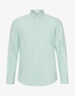 Colorful Standard Organic Button Down Shirt - Light Aqua