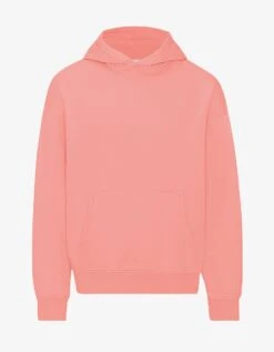 Colorful Standard Organic Oversized Hood - Bright Coral