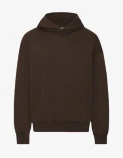 Colorful Standard Organic Oversized Hood - Coffee Brown