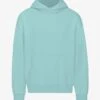 Colorful Standard Organic Oversized Hood - Teal Blue