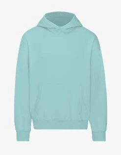 Colorful Standard Organic Oversized Hood - Teal Blue