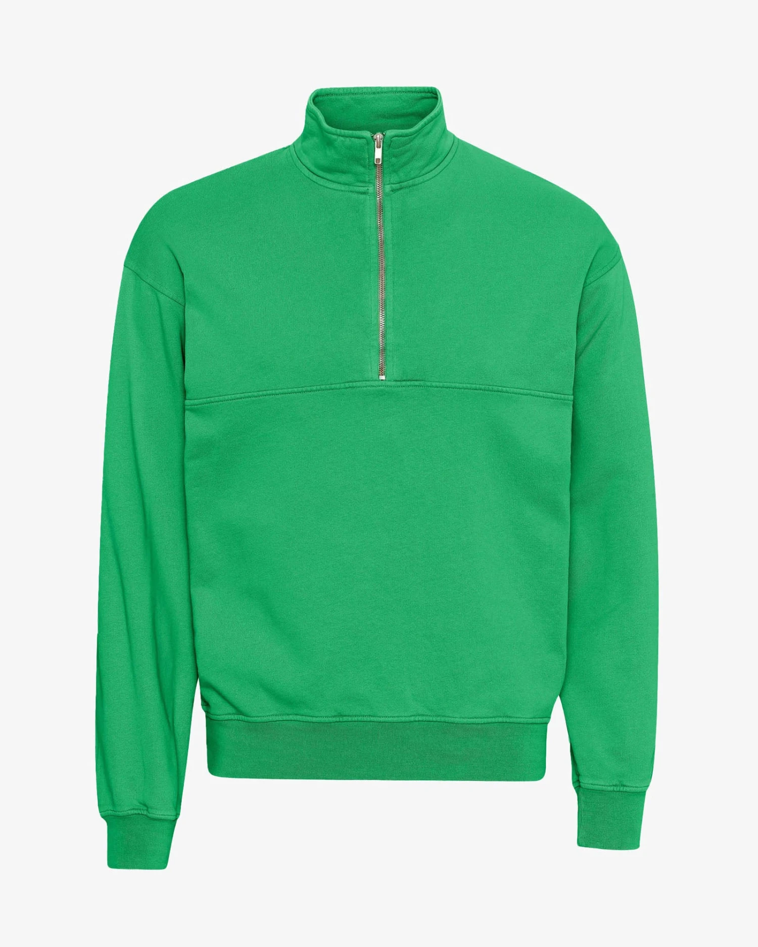 Colorful Standard Organic Quarter Zip - Kelly Green 1 Colorful Standard Organic Quarter Zip - Kelly Green