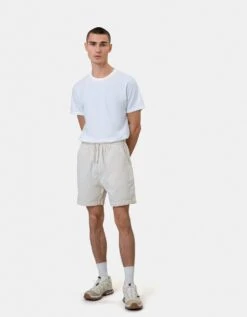 Colorful Standard Organic Twill Shorts - Ivory White -Colorful Wear Shop Organic Twill Shorts Twill Shorts CS4001 Ivory White 2