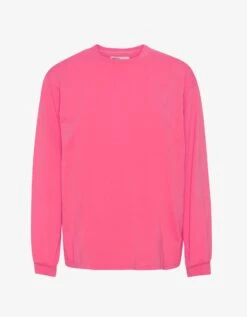 Colorful Standard Oversized Organic LS T-shirt - Bubblegum Pink