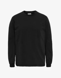 Colorful Standard Oversized Organic LS T-shirt - Deep Black