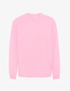 Colorful Standard Oversized Organic LS T-shirt - Flamingo Pink