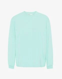 Colorful Standard Oversized Organic LS T-shirt - Light Aqua