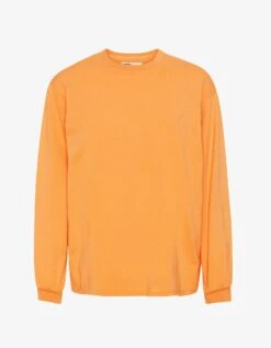 Colorful Standard Oversized Organic LS T-shirt - Sandstone Orange