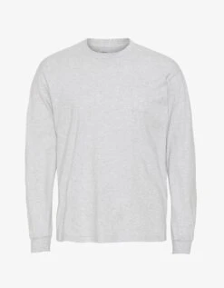 Colorful Standard Oversized Organic LS T-shirt - Snow Melange