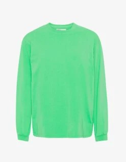 Colorful Standard Oversized Organic LS T-shirt - Spring Green