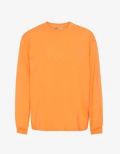 Colorful Standard Oversized Organic LS T-shirt - Sunny Orange